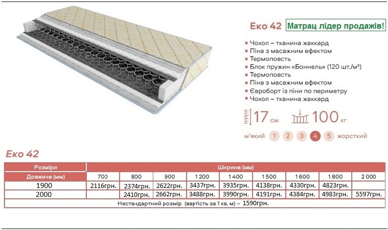 матрац еко-42 Київ